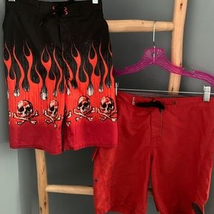 Boys two pieces swim trunks